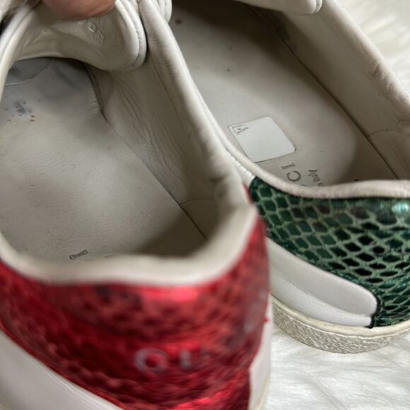 💯Authentic Gucci Sneakers with Cherryline,Size 35.5 🍀 - Picture 4 of 16
